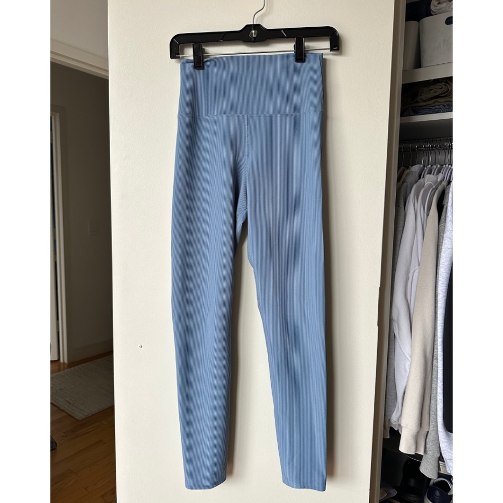 Light Blue Beach Riot Ribbed Leggings [M]